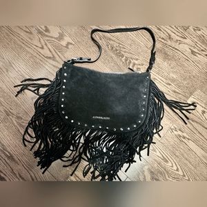 Michael Kors Suede Fringe Bag